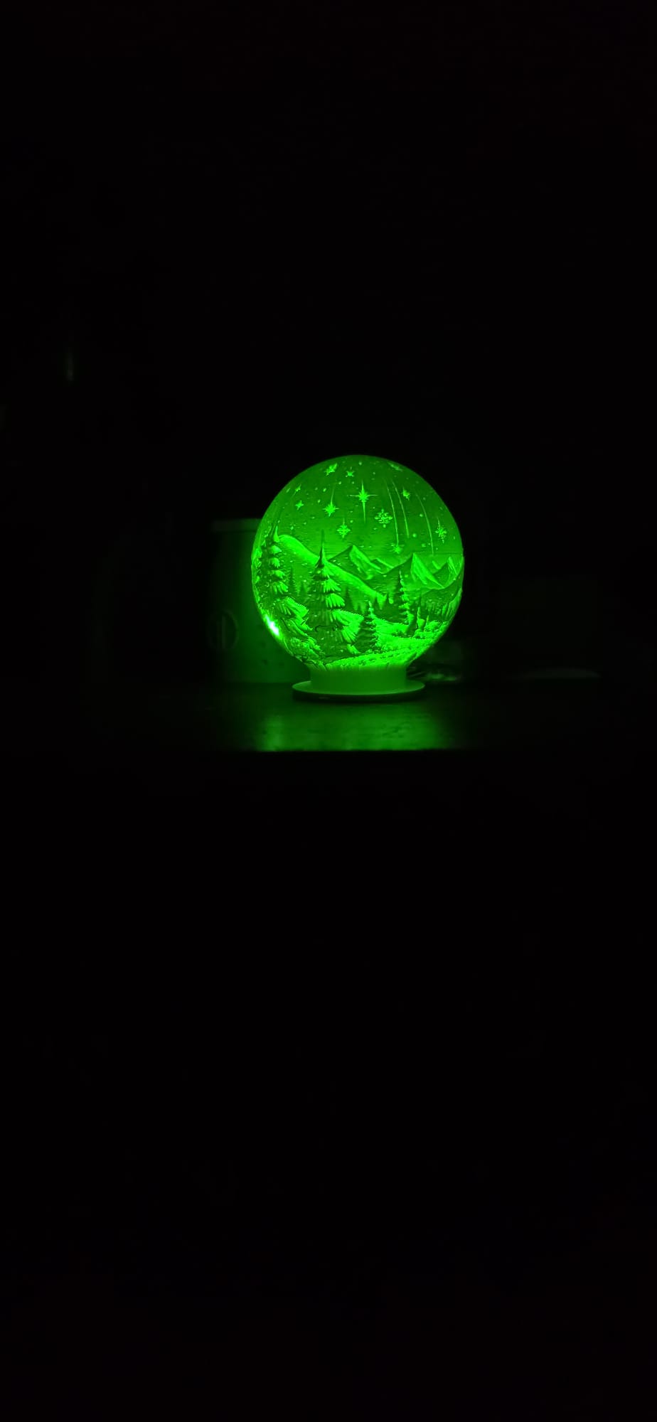 Detailopname Sneeuwbol Lithofaan